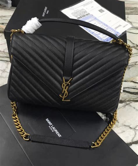 Saint Laurent Large Classic Monogram Satchel 